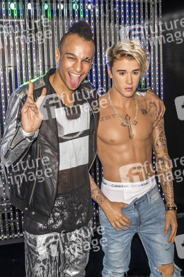 Enthüllung der Justin Bieber Wachsfigur bei Madame Tussauds Berlin
