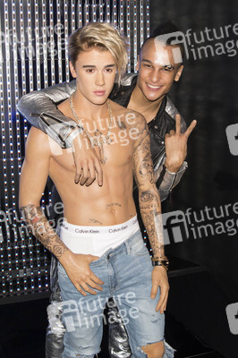 Enthüllung der Justin Bieber Wachsfigur bei Madame Tussauds Berlin