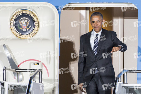 Ankunft von Barack Obama in Berlin