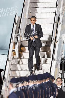 Ankunft von Barack Obama in Berlin