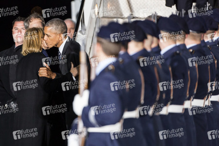 Ankunft von Barack Obama in Berlin