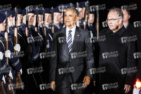 Ankunft von Barack Obama in Berlin