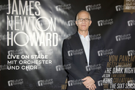 Pressetermin mit James Newton Howard in Berlin