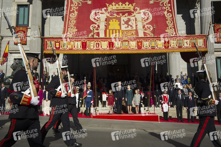 Eröffnung der zwölften Legislaturperiode in Madrid