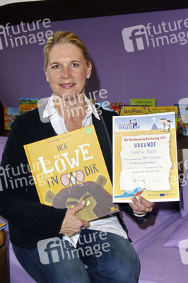 Cornelia Poletto beim Vorlesetag in Hamburg