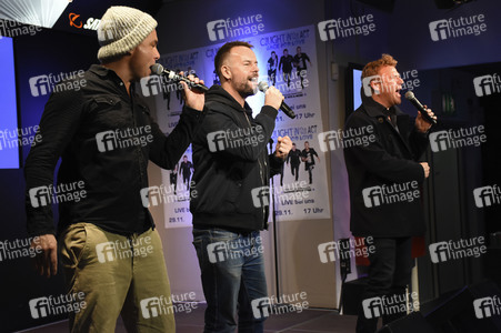 Album-Präsentation von Caught in the Act in München