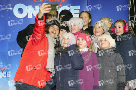 Fototermin mit Katarina Witt in Berlin