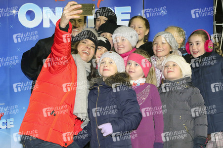 Fototermin mit Katarina Witt in Berlin