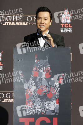 Hand and Footprint Ceremony mit Donnie Yen in Los Angeles