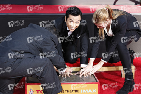 Hand and Footprint Ceremony mit Donnie Yen in Los Angeles