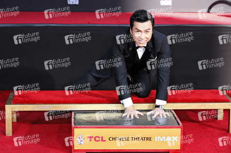 Hand and Footprint Ceremony mit Donnie Yen in Los Angeles