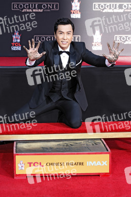 Hand and Footprint Ceremony mit Donnie Yen in Los Angeles