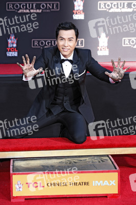 Hand and Footprint Ceremony mit Donnie Yen in Los Angeles