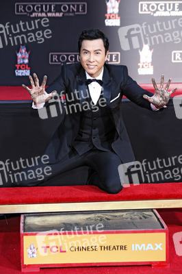 Hand and Footprint Ceremony mit Donnie Yen in Los Angeles