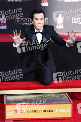 Hand and Footprint Ceremony mit Donnie Yen in Los Angeles
