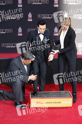 Hand and Footprint Ceremony mit Donnie Yen in Los Angeles
