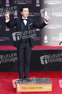 Hand and Footprint Ceremony mit Donnie Yen in Los Angeles