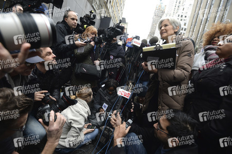 Jill Stein Pressekonferenz in New York