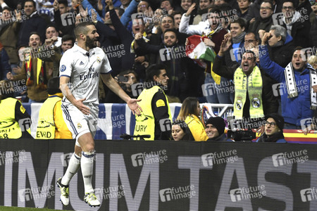 Champions League Match Real Madrid vs Borussia Dortmund in Madrid