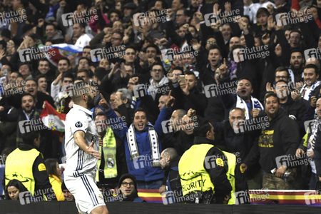 Champions League Match Real Madrid vs Borussia Dortmund in Madrid