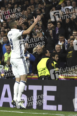 Champions League Match Real Madrid vs Borussia Dortmund in Madrid