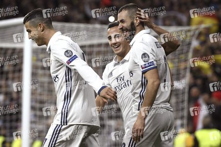 Champions League Match Real Madrid vs Borussia Dortmund in Madrid