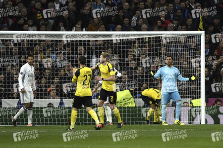 Champions League Match Real Madrid vs Borussia Dortmund in Madrid
