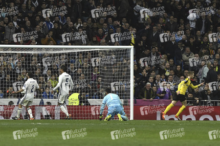 Champions League Match Real Madrid vs Borussia Dortmund in Madrid