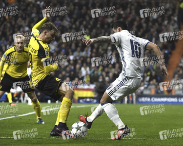 Champions League Match Real Madrid vs Borussia Dortmund in Madrid