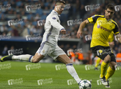 Champions League Match Real Madrid vs Borussia Dortmund in Madrid