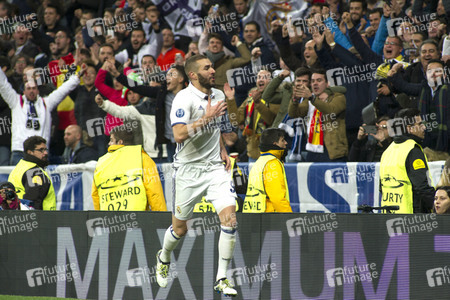 Champions League Match Real Madrid vs Borussia Dortmund in Madrid