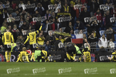 Champions League Match Real Madrid vs Borussia Dortmund in Madrid