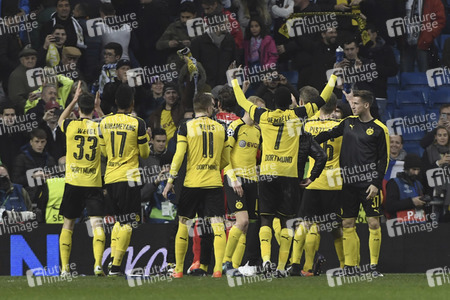 Champions League Match Real Madrid vs Borussia Dortmund in Madrid