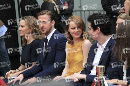 Hand and Footprint Ceremony mit Emma Stone und Ryan Gossling in Los Angeles