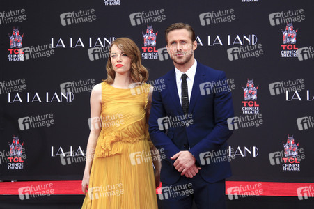 Hand and Footprint Ceremony mit Emma Stone und Ryan Gossling in Los Angeles