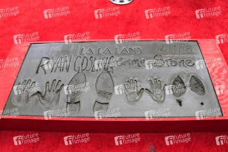 Hand and Footprint Ceremony mit Emma Stone und Ryan Gossling in Los Angeles