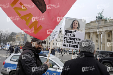 Kurden Demonstration in Berlin
