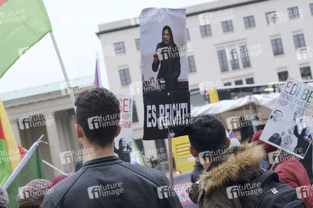 Kurden Demonstration in Berlin