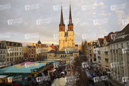 Weihnachtsmarkt in Halle