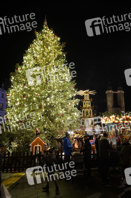 Weihnachtsmarkt in Halle