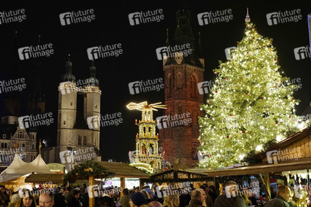Weihnachtsmarkt in Halle