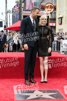 Ryan Reynolds erhält einen Stern auf dem Hollywood Walk of Fame in Los Angeles