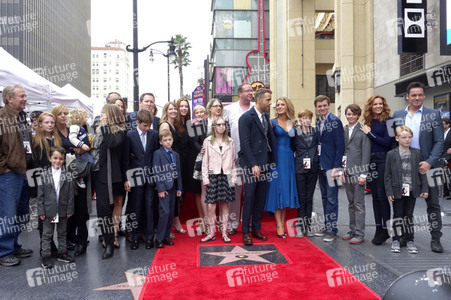 Ryan Reynolds erhält einen Stern auf dem Hollywood Walk of Fame in Los Angeles