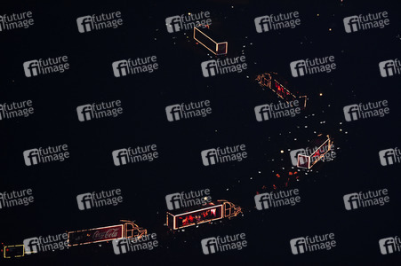 Coca-Cola Weihnachtstrucks Tour 2016 in München