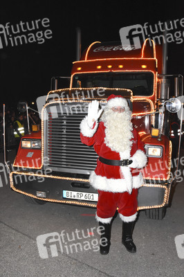 Coca-Cola Weihnachtstrucks Tour 2016 in München
