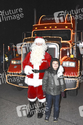 Coca-Cola Weihnachtstrucks Tour 2016 in München