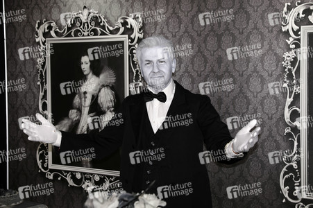 Enthüllung des 'Dinner for One' Sets bei Madame Tussauds Berlin