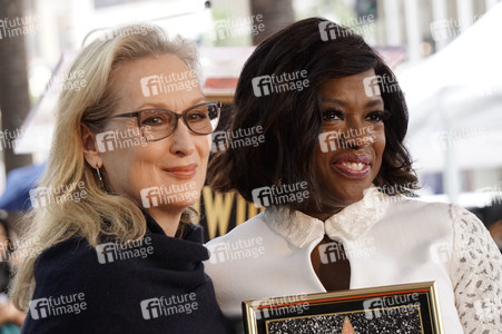 Viola Davis erhält einen Stern auf dem Hollywood Walk of Fame in Los Angeles