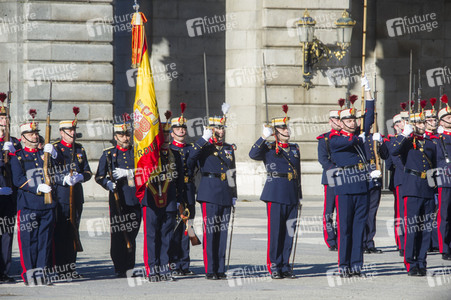 Militärparade 'Pascua Militar' in Madrid