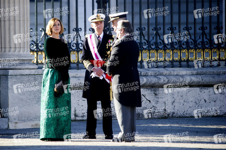 Militärparade 'Pascua Militar' in Madrid